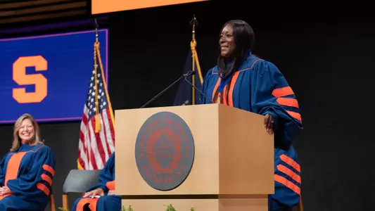 Roxi McNabb Board of Trustees Installation