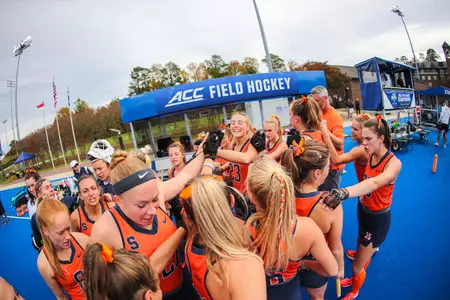 Syracuse at the 2022 ACC Field Hockey Championships in Durham, N.C. Wednesday November 2nd, 2022 (Photo by Jaylynn Nash/ACC)