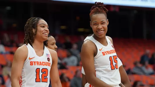 McEvans and Strong all smiles in Syracuse's ACC opener win