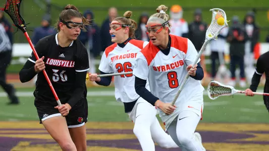 Kate Mashewske tied the school record with 19 draw controls vs. Louisville.