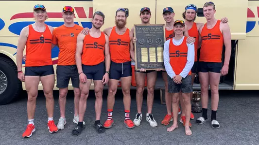 Varsity 8 with the Goes Trophy