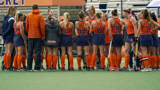 Field Hockey Postgame Circle Up