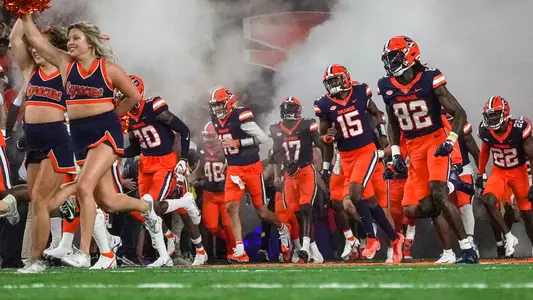 football team entrance