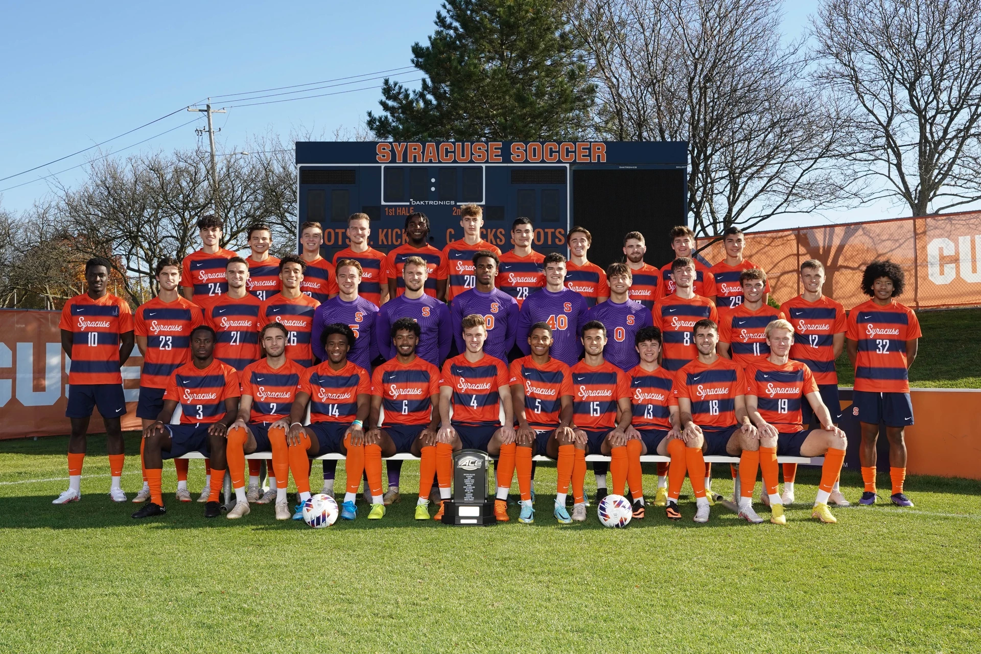 2022 Syracuse Men's Soccer Team Photo