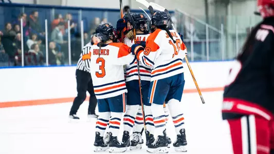 Team goal celebration