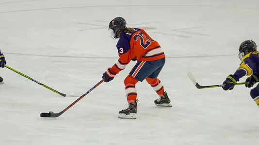 Marielle McHale, womens ice hockey game, Merrimack, 2023