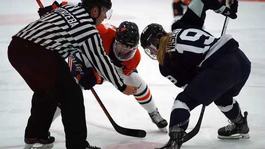 Marielle McHale faceoff