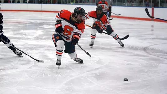 Sarah Thompson shoots against Penn State