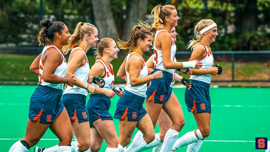 Team running at Princeton