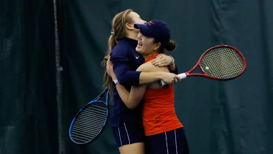Tennis Remains Undefeated With Victory Against Florida State Image