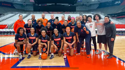 WBB team prepares of WNIT First Round