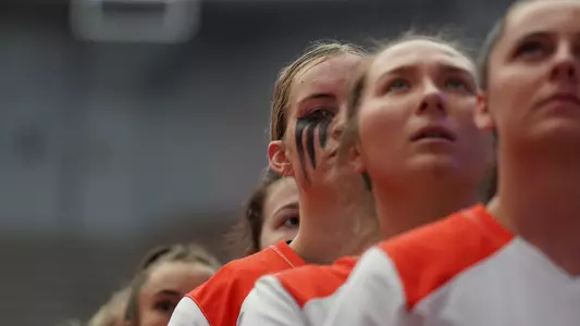 The Orange prepare for action.