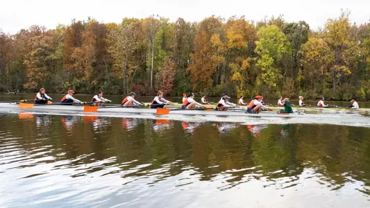 Eights at Practice in October