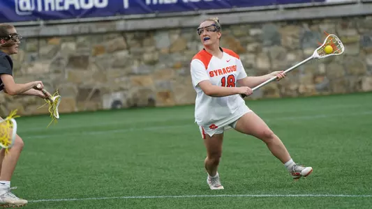 Meaghan Tyrrell takes on Virginia Tech in the ACC Tournament.