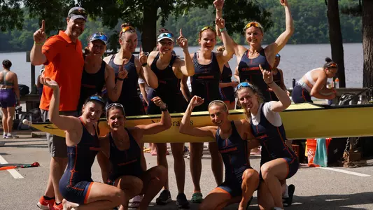 Varsity 8 at ACC Championship