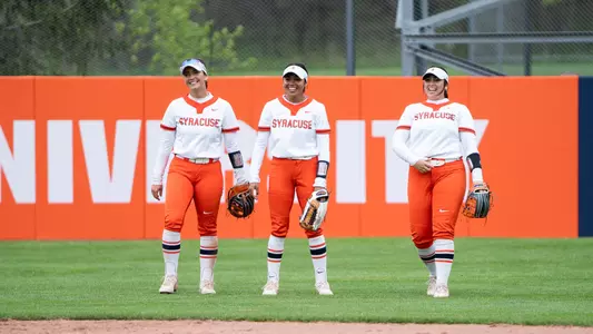 Syracuse Outfield Against Virginia