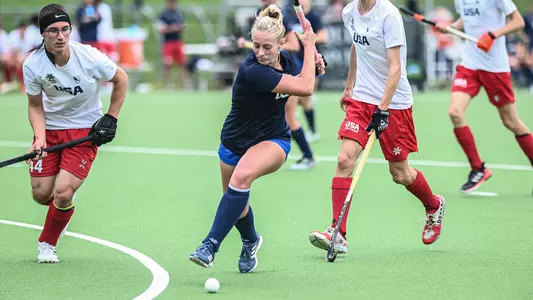 Charlotte de Vries at USWNT Camp in May 2023