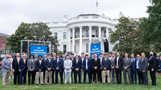 The Orange visit the White House for College Athlete Day.