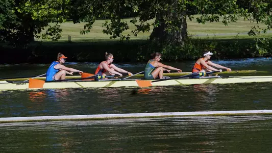 Womens four practice at Henley