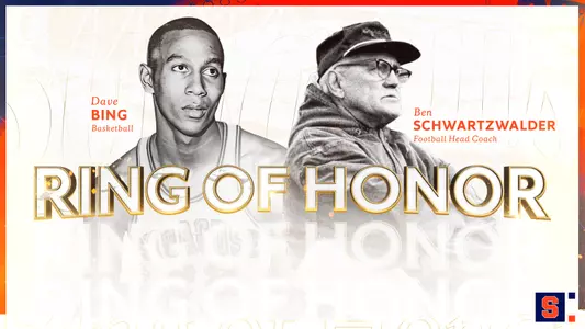 Dave Bing and Ben Schwartzwalder Ring of Honor announcement