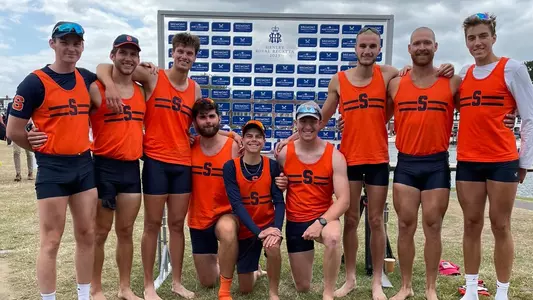 Syracuse's Henley 8+ after the Temple Cup finals 2023