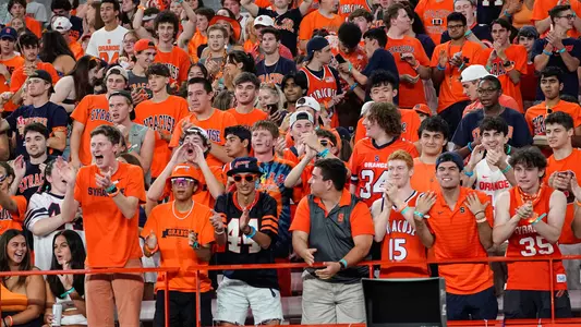 Fans, student section, otto's army, crowd