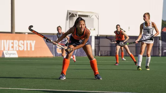 Vivian Rowan during a game vs. Monmouth