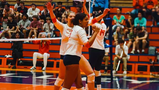 2023 Volleyball Ariana Joubert Celebrating After Point