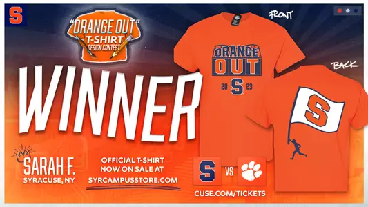 Orange Out Shirt Design