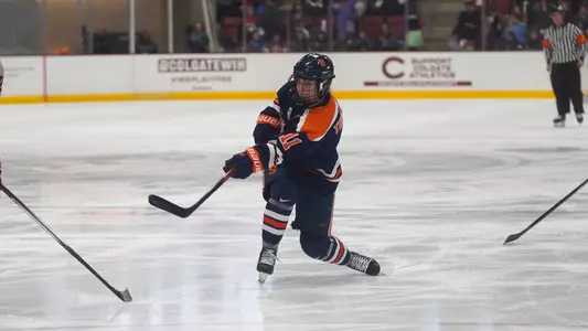 Sarah Thompson shoots vs. Colgate