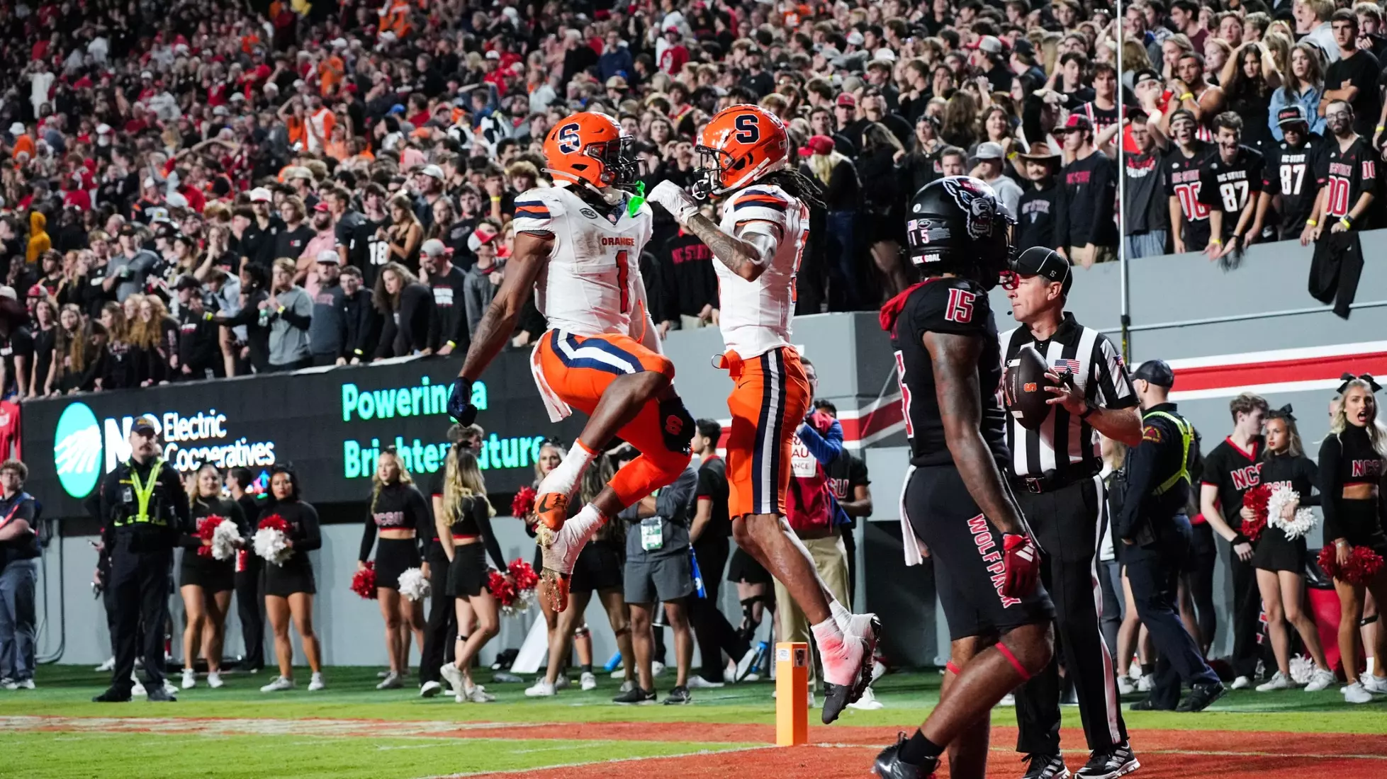 LeQuint Allen and Umari Hatcher