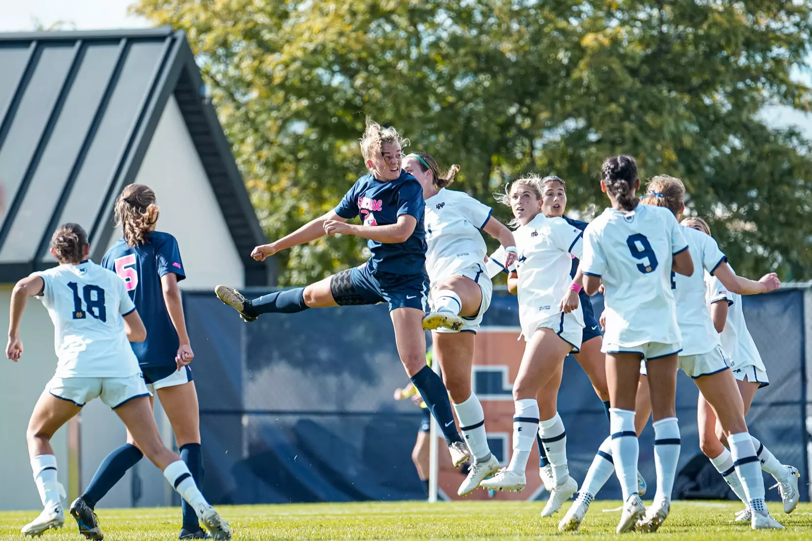 Julia Coval, Julia Dening vs Notre Dame