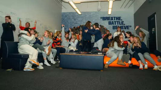 Syracuse Field Hockey Celebrating Selection Sunday Results
