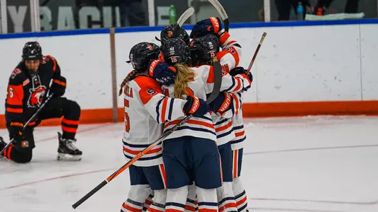 Ice Hockey Sweeps RIT With Road Win Image