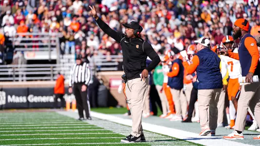 Head coach Fran Brown