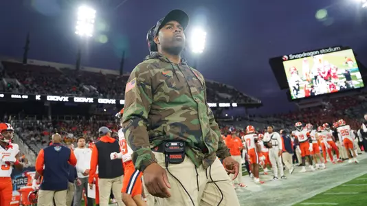 Head coach Fran Brown