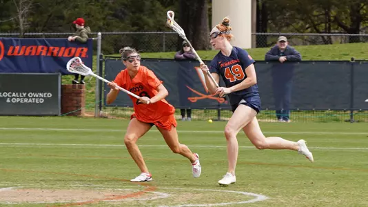 Maddy Baxter scored a career-high five goals at Virginia.