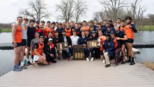 Men's Rowing wins Stagg and Goes Trophies