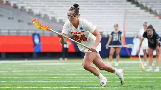 Emma Tyrrell scored seven goals against Yale.