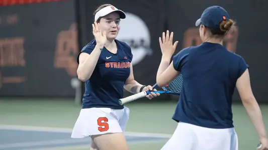 Viktoriya Kanapatskaya and Miyuka Kimoto at NCAA Championship
