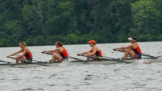 Varsity eight Bow four at ACC Championship