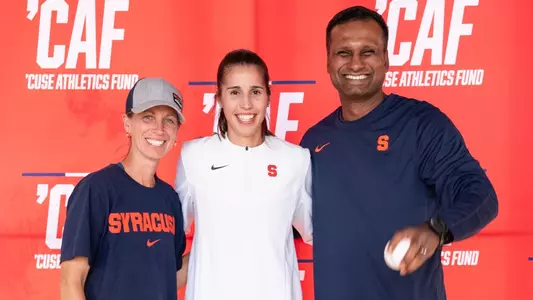 Cuse Coaches at Syracuse Mets Game