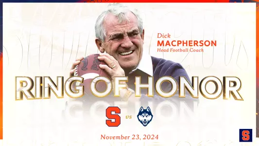 Dick MacPherson Ring of Honor
