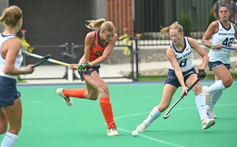 Willemijn Boogert takes a shot at #16 Penn State