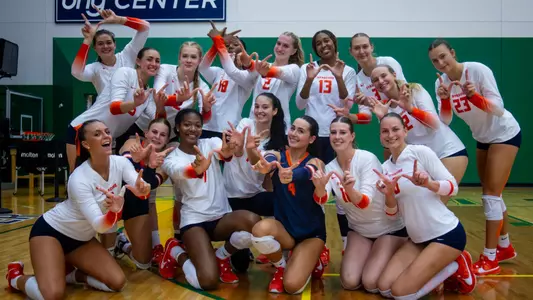 Volleyball win vs. NJIT