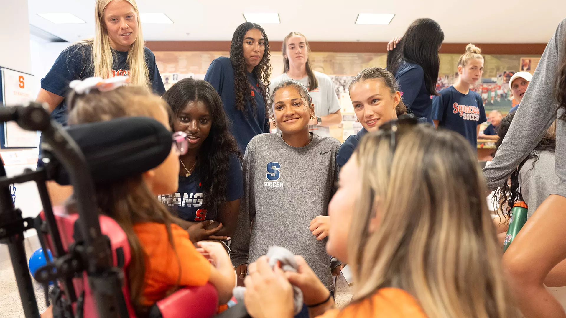 There are smiles all around now that Lilianna is officially a part of the Syracuse women's soccer program.