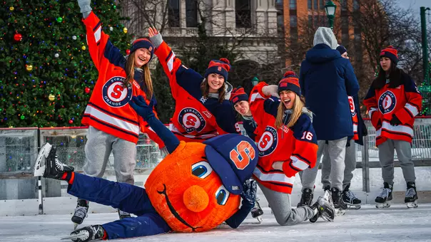 Skate with the Orange at Clinton Square!