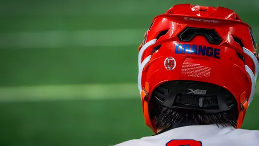 Men's Lacrosse Back of Helmet