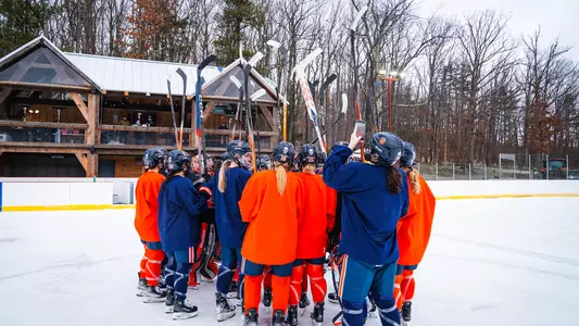 Outdoor Practice at The Farm Rink in Vestal