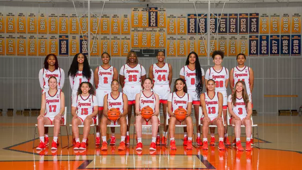 2025-26 Syracuse Women's Basketball team photo